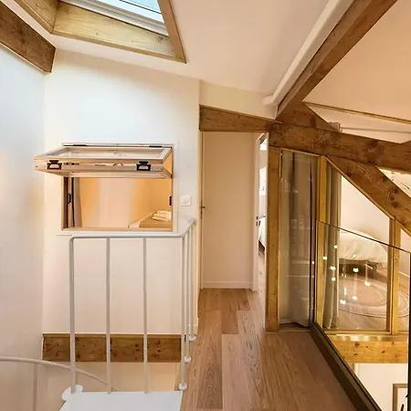 Daire Architect Renovated Family Duplex 4 Bedrooms Opera Lafayette 9p Cctv In Common Areas Paris